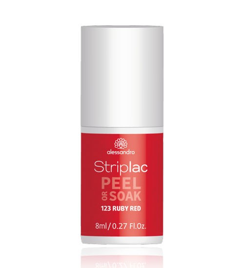 Red alessandro Striplac Ruby Peel Soak or