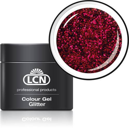 LCN Glitter Gel 20615-8 red