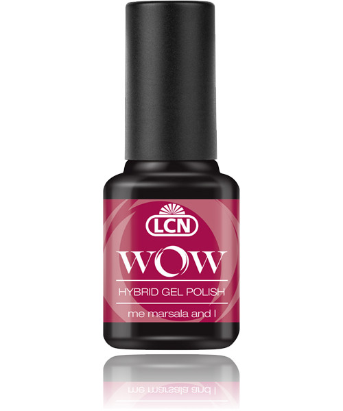 LCN WOW Hybrid Gel Nagellack "me, Marsala and I", 45077-18