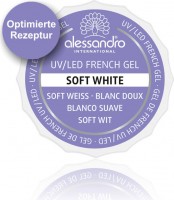 alessandro French Soft White UV-French Gel, 01-908 alessandro French Soft White UV-French Gel, 01-908