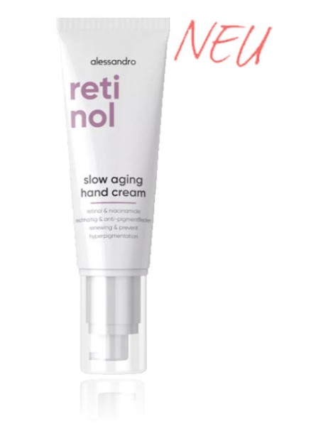 alessandro Retinol Slow Aging Hand Cream, 36-007