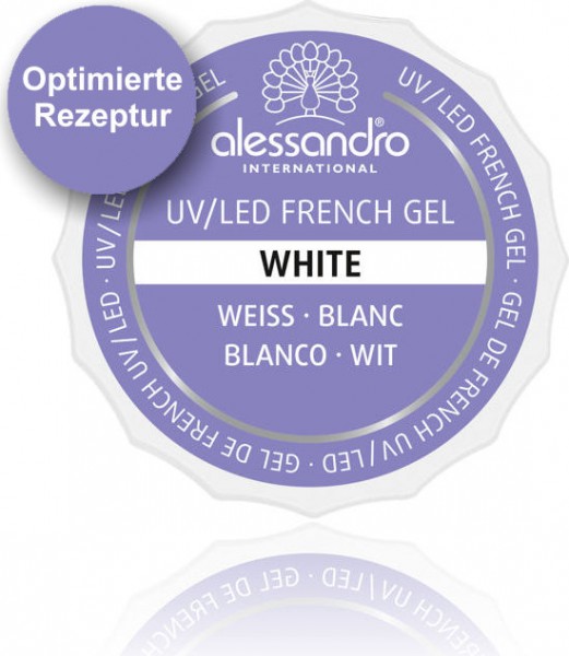 alessandro French White UV-French Gel, 01-906