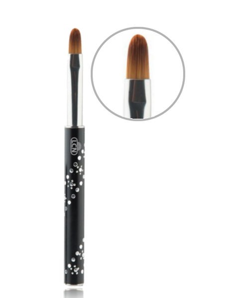 LCN Black Premium Gel Pinsel, oval, groß, 90690