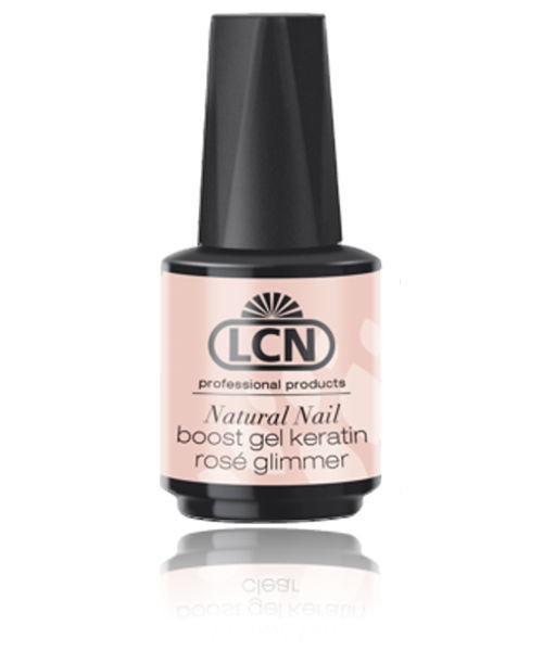 LCN Naturnagelverstärkung Natural Nail Boost Gel Rosé-Glimmer, 92515
