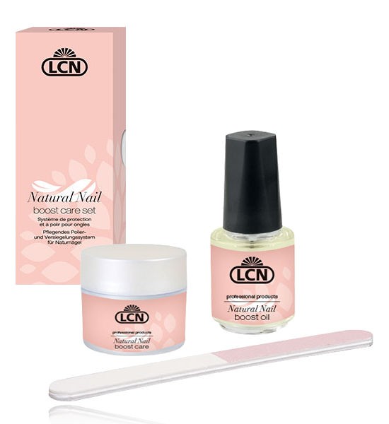 LCN Natural Nail Boost Care Set, 36929