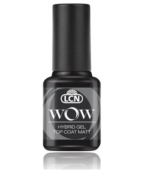 LCN WOW Hybrid Gel Nagellack Top Coat Matt, 45152