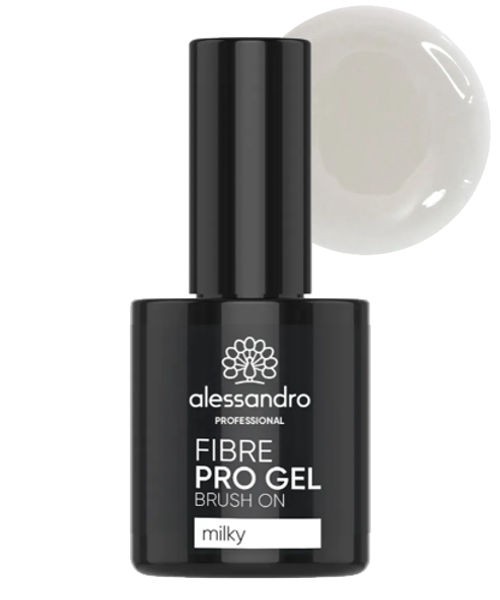 alessandro Fibre Pro Gel Brush On milky white, 01-657