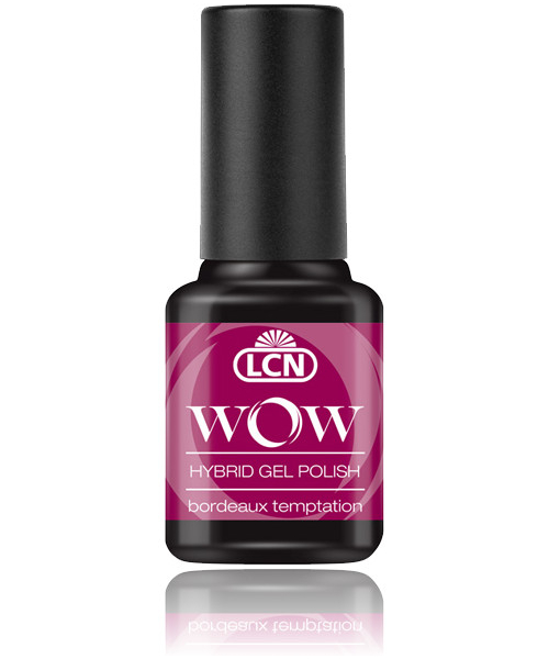 LCN WOW Hybrid Gel Nagellack "bordeaux temptation", 45077-19