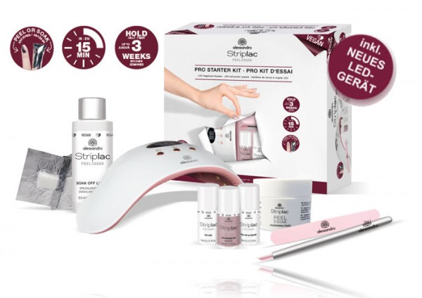 alessandro StripLac Peel or Soak Starter Kit Standard, 48-523