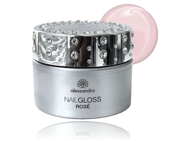 alessandro Nail Gloss Gel Soft Rose, 23-982