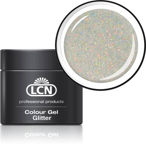 LCN Glitter Gel 20615-15 hologram coated silver