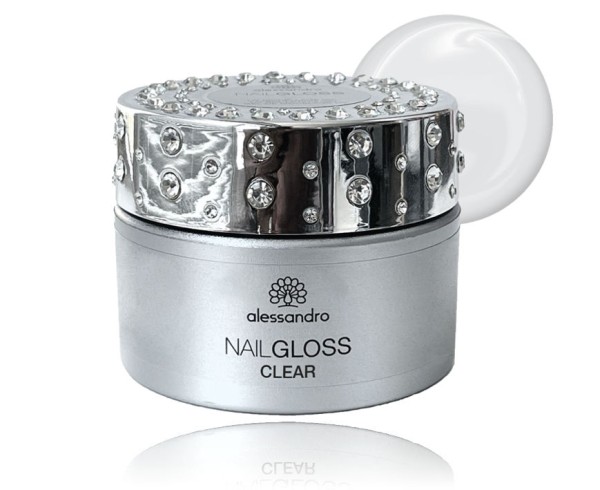 alessandro Nail Gloss Gel Clear, 23-981