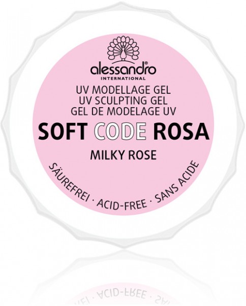 alessandro Modellagegel Soft Code Gel Rosa, 01-954