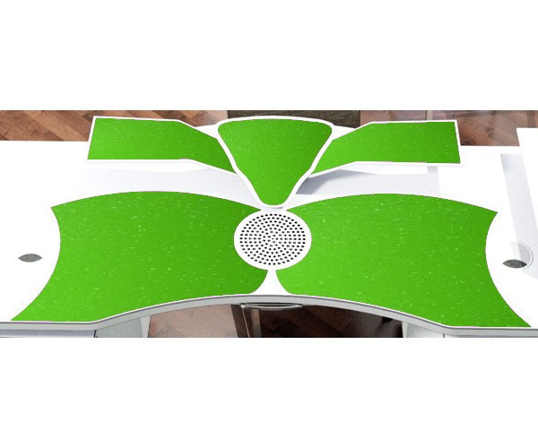 Kratzschutzfolien-Set Grün