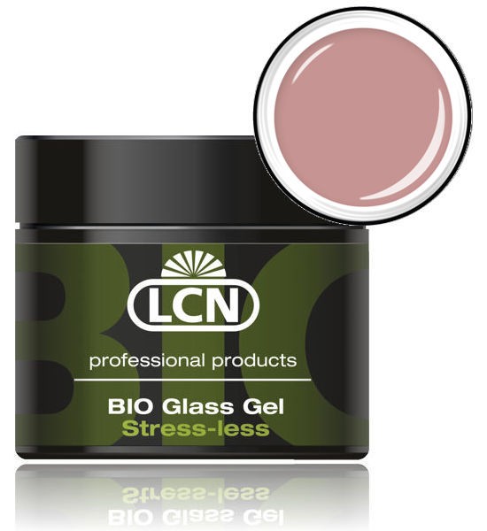 LCN Aufbaugel Bio Glass Gel Stress-Less Nude, 91529-2