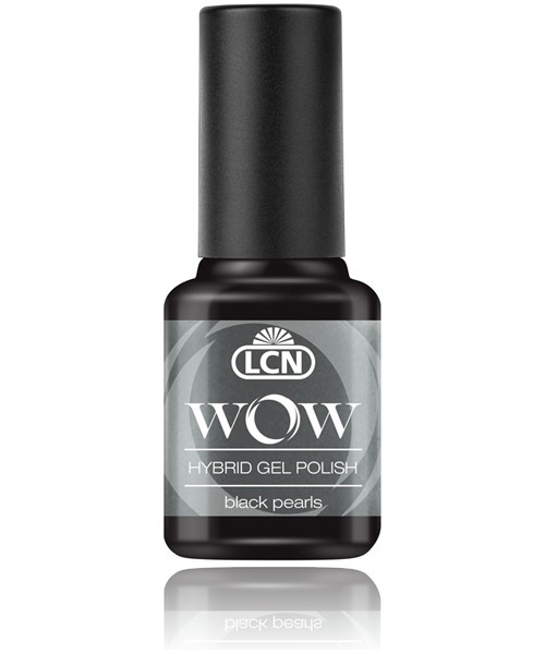 LCN WOW Hybrid Gel Nagellack "black pearls", 45077-22