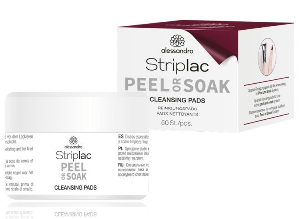 alessando Striplac Peel or Soak Reinigungspads, 48-402