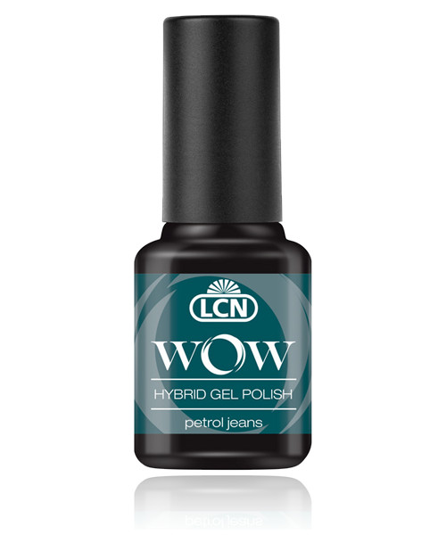 LCN WOW Hybrid Gel Nagellack "petrol jeans", 45077-23