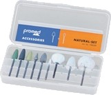 Promed Schleifkörper Set Natural, Fräser - Aufsatz198009